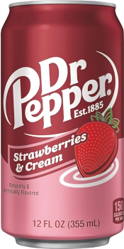 Dr Pepper - Strawberries & Cream USA 355ml